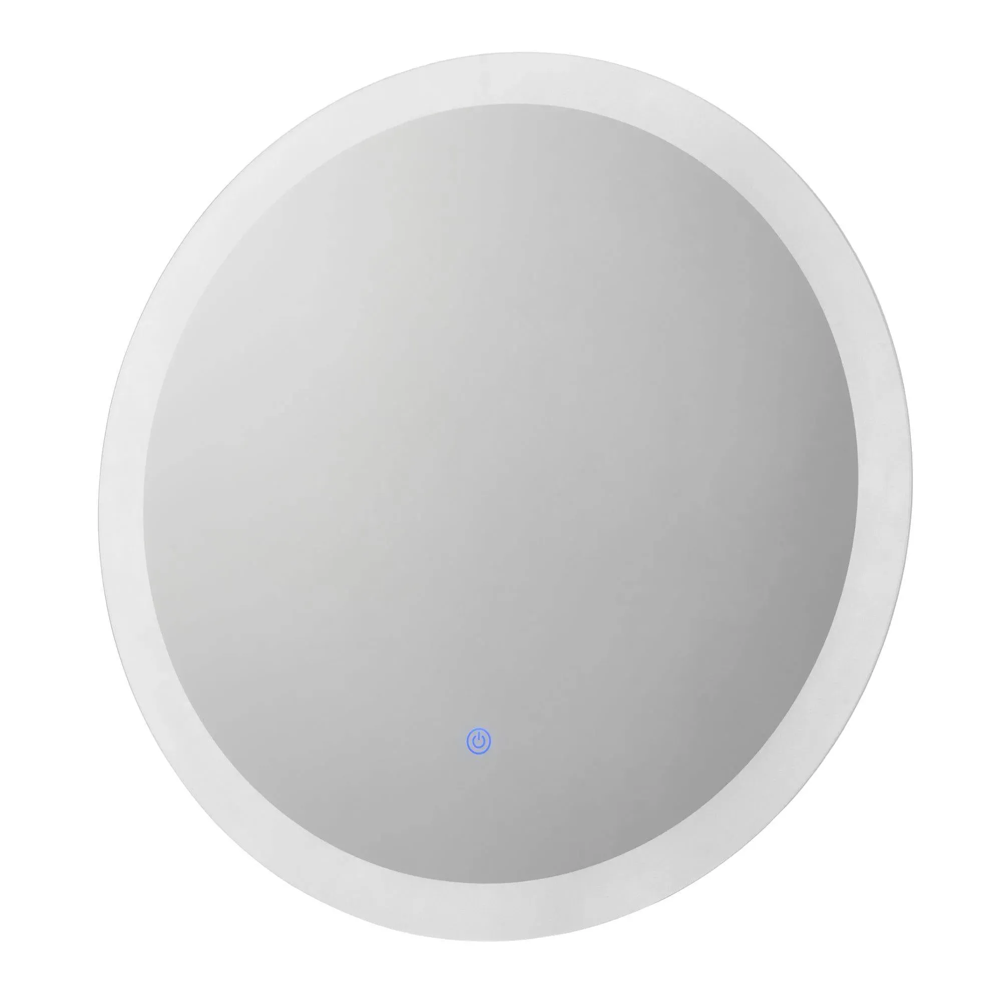 Becky Round Wall Mirror with LED Touch Dimmer - 50cm product