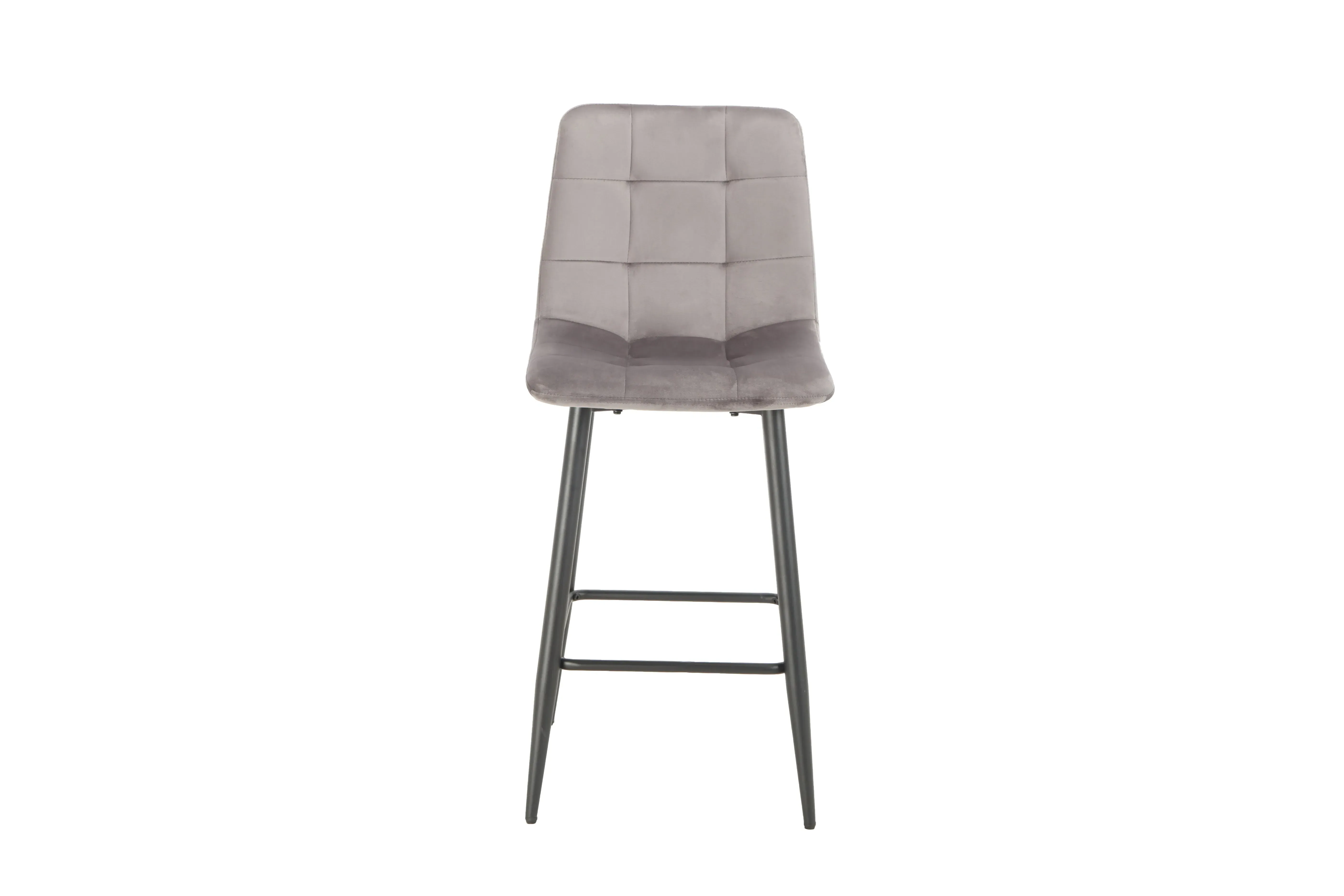 Bella Barstool - Grey, Velvet product