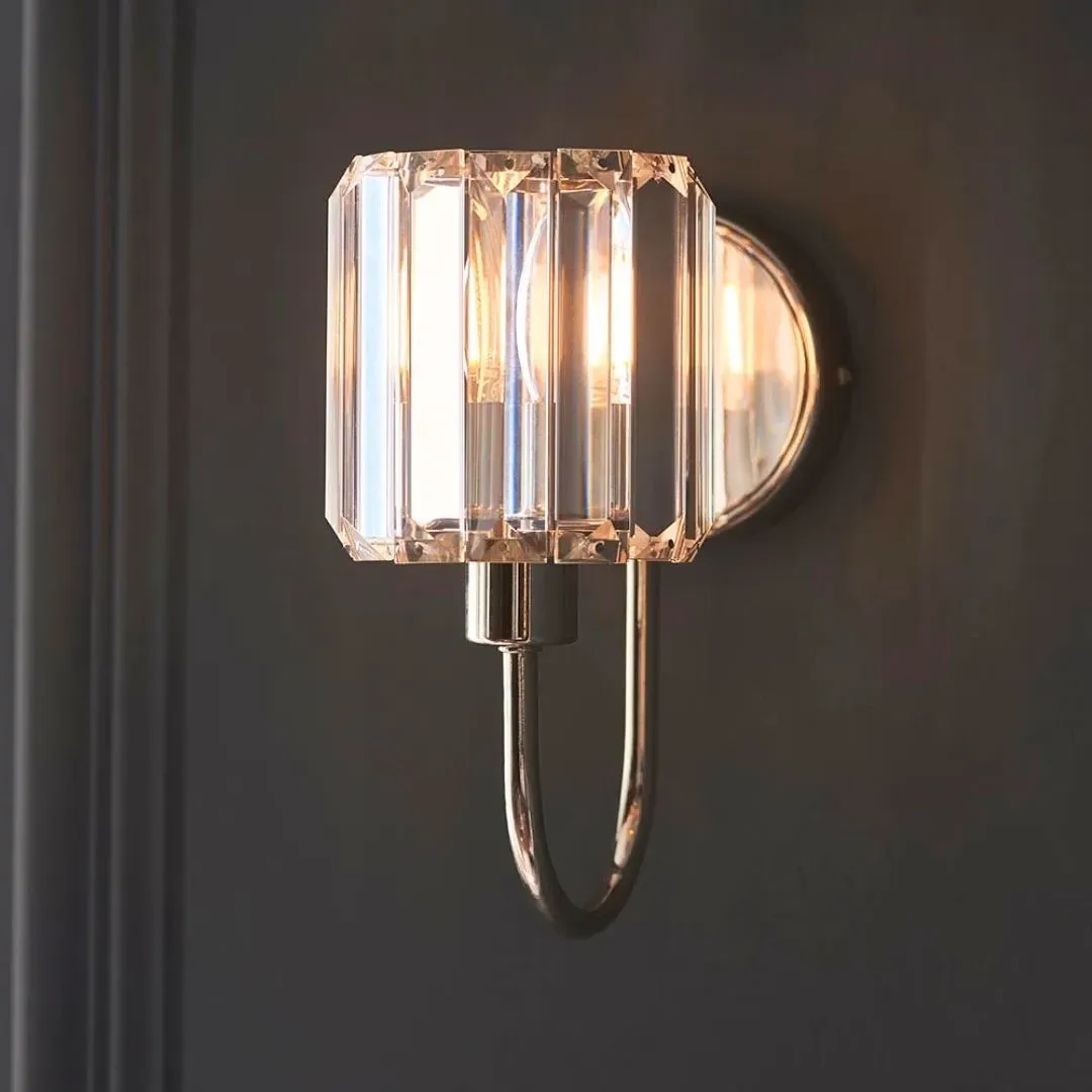 Berenice Crystal Wall Light - Silver, Nickel product