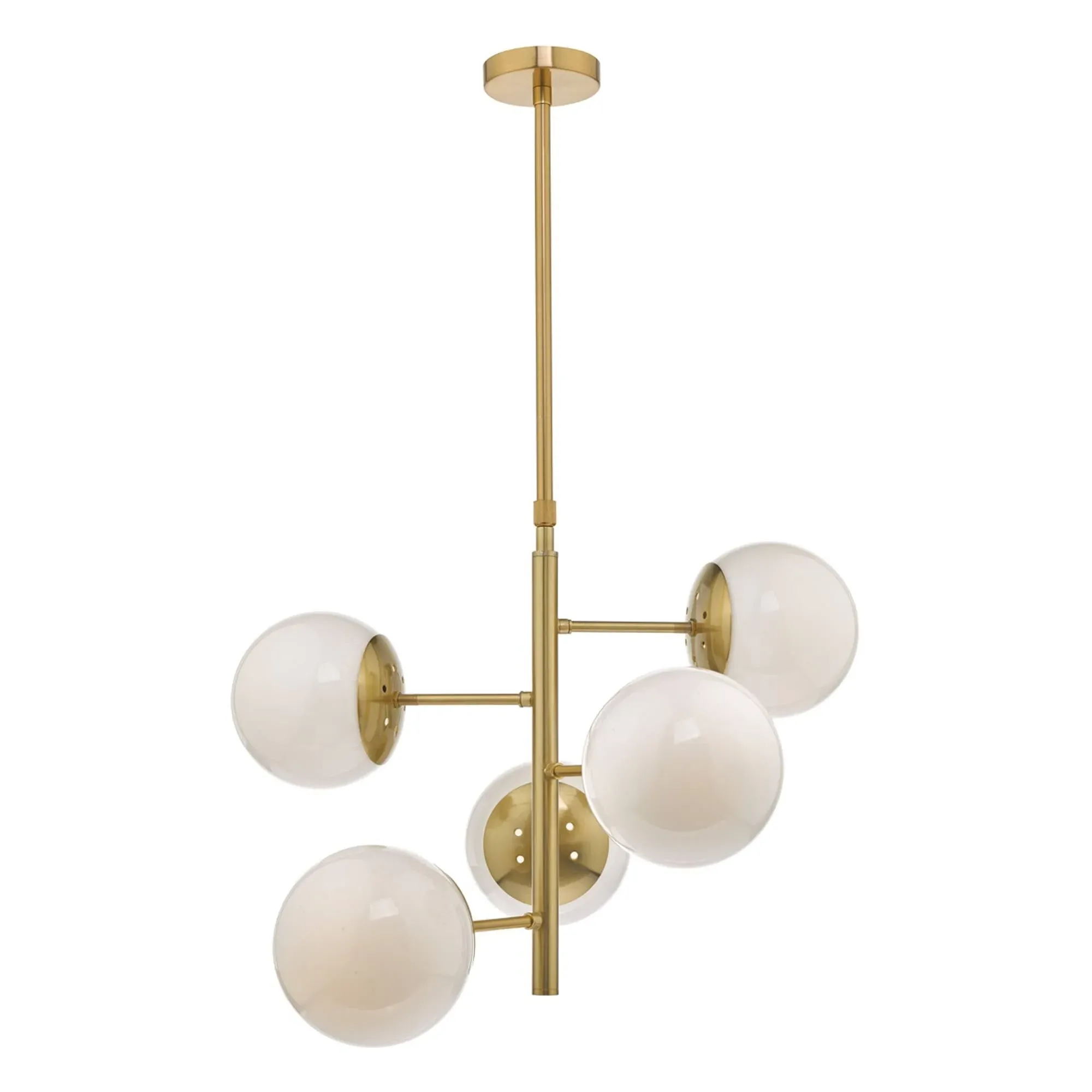 Bombazine Brass 5-Light Pendant Ceiling Light product