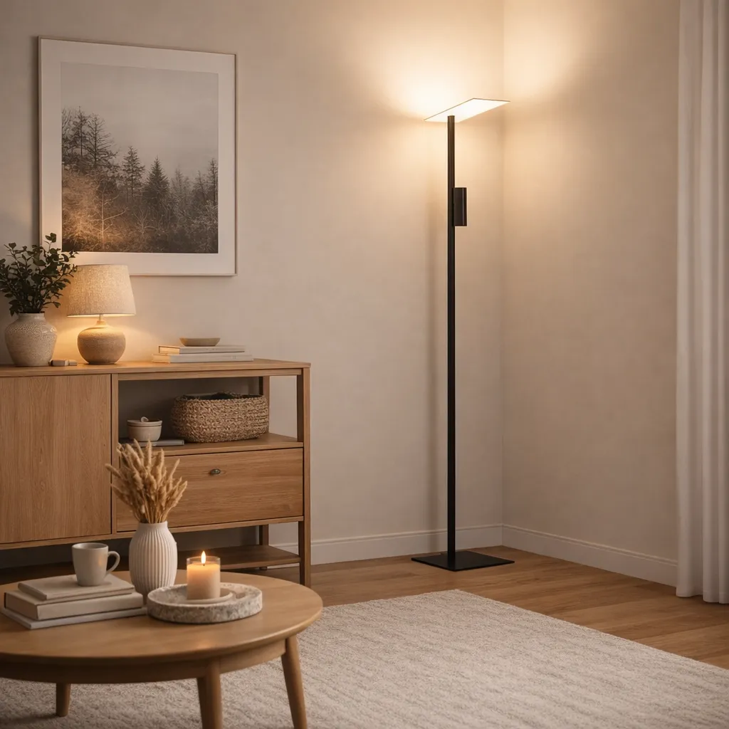 Budensea 2-Light Task Floor Lamp - Black product