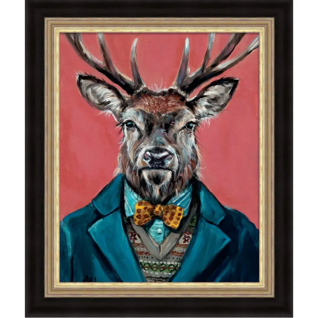 Callum the Deer Louise Brown Framed Wall Art product