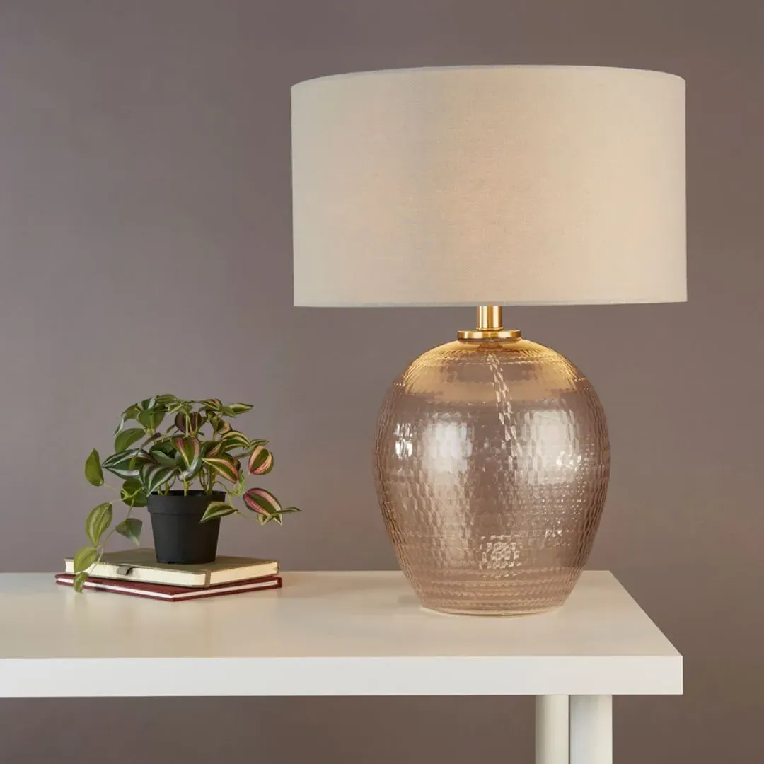 Cantor Table Lamp - Amber, Glass product