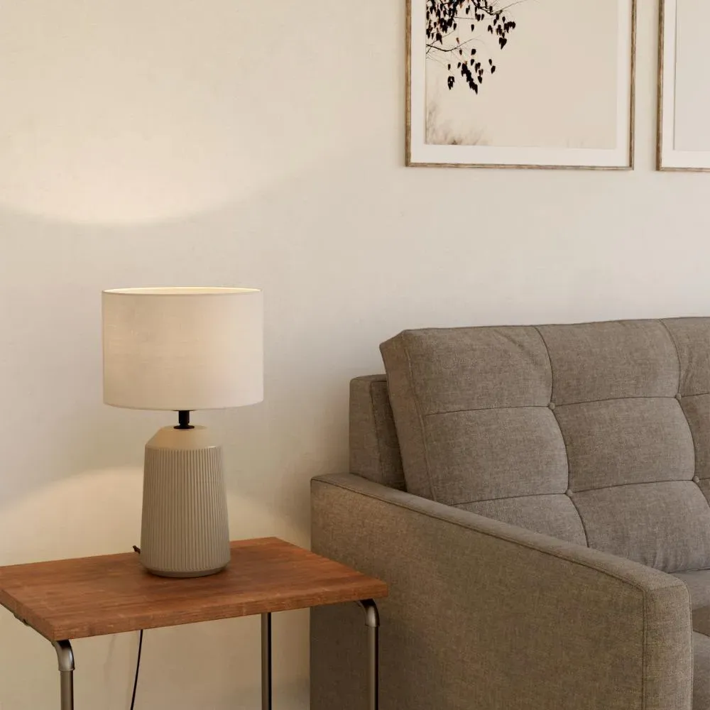 Capalbio Table Lamp - Sandy, Ceramic product