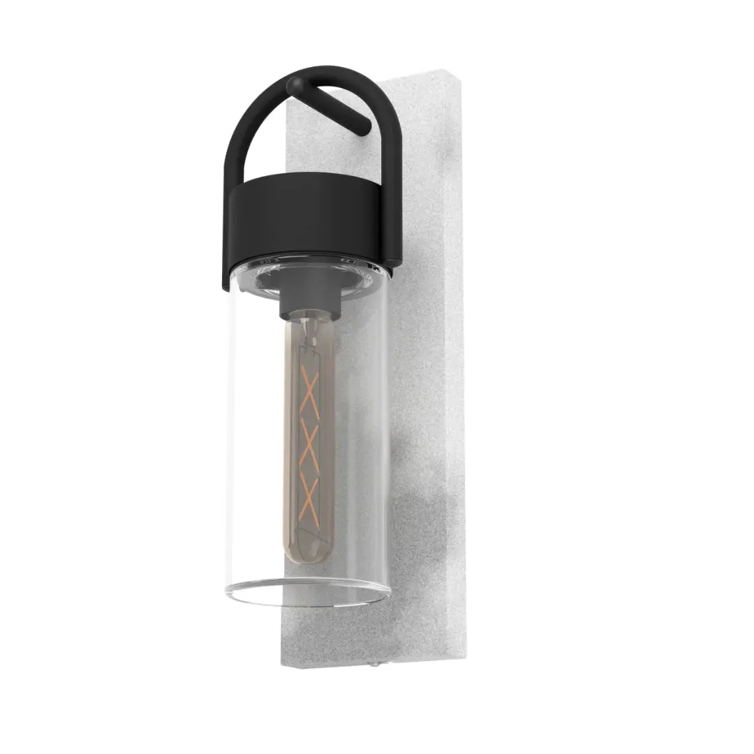 Carraro Outdoor Wall Light - Grey, Steel product