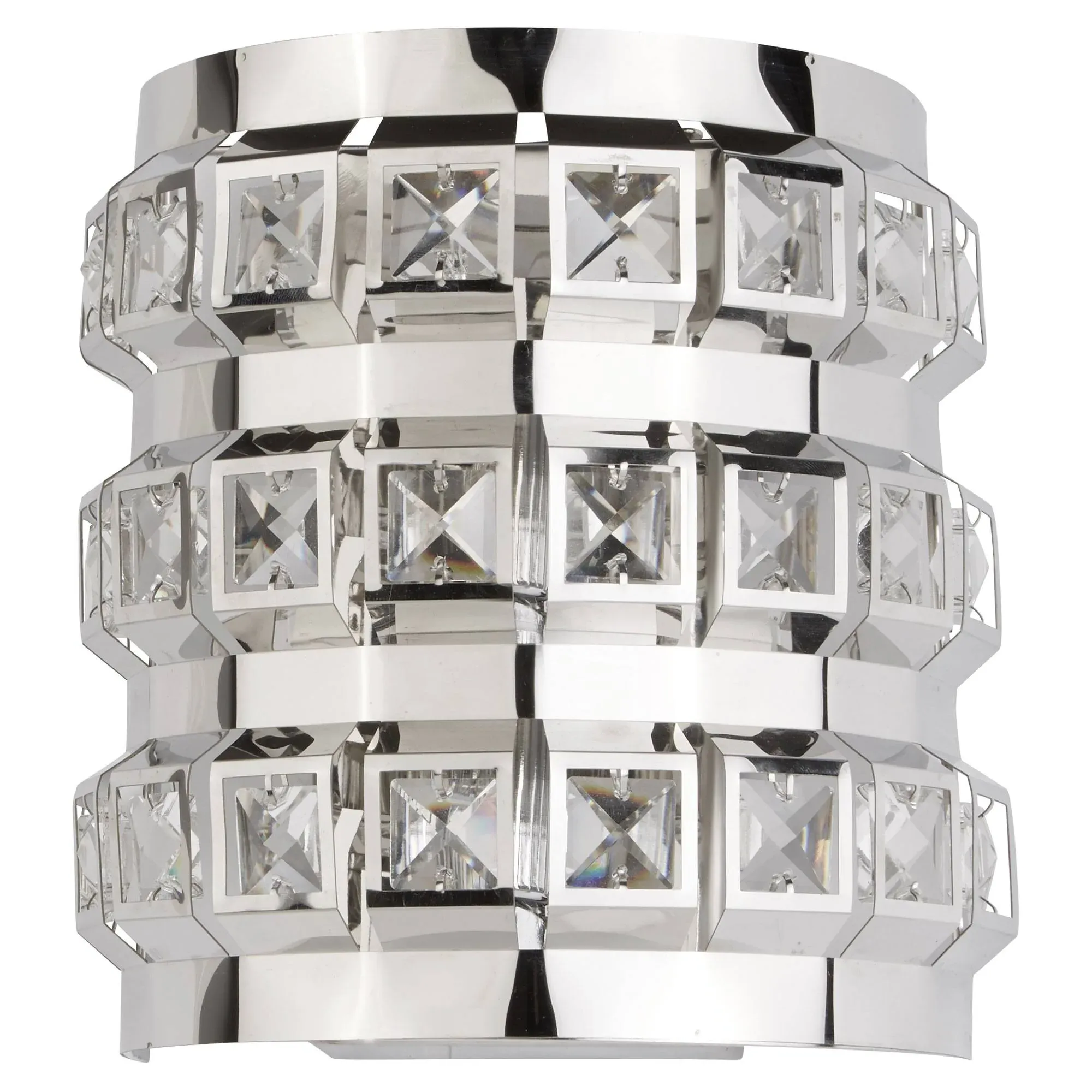 Charlize Wall Light - Polished Chrome, Crystal Glass product
