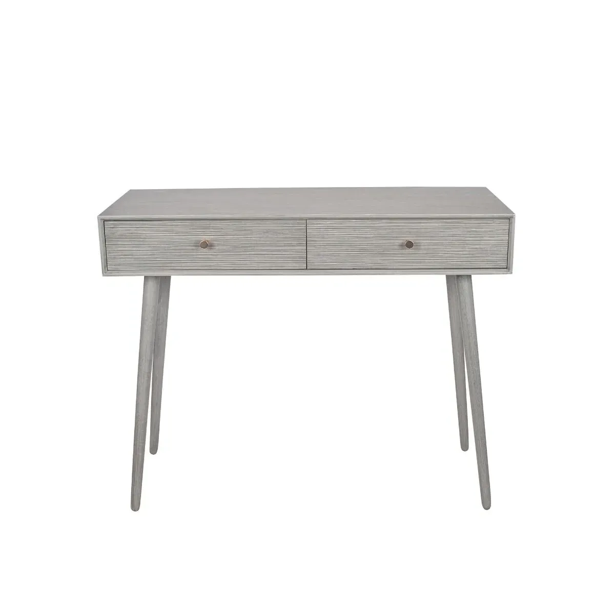 Chaya 2 Drawer Console Table - Dark Grey, Pine Wood product