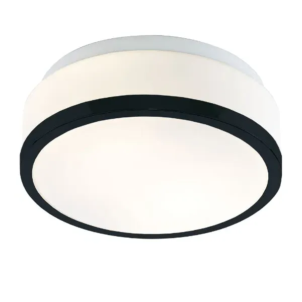 Cheese Large IP44 Flush Ceiling Light - Black product