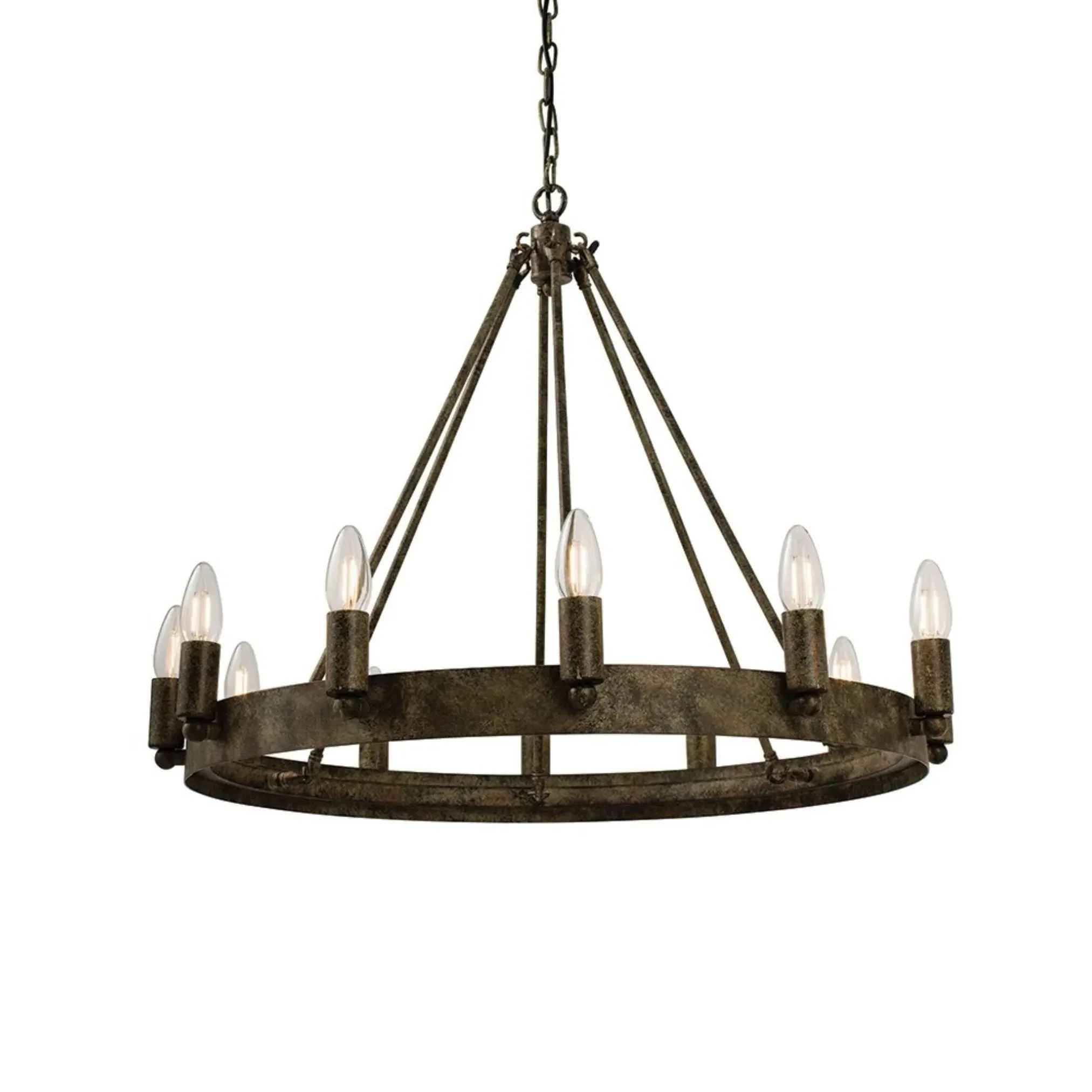 Chevalier Pendant Ceiling Light - Aged Metal product