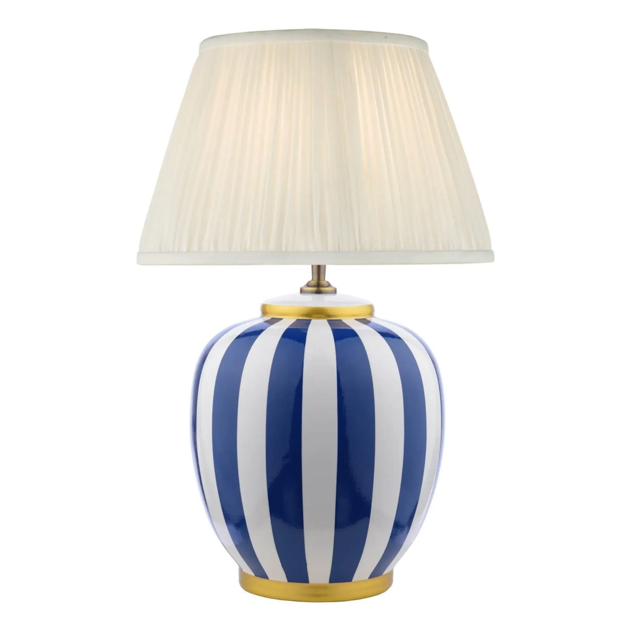 Circus Ceramic Table Lamp - Blue & White, Ceramic product