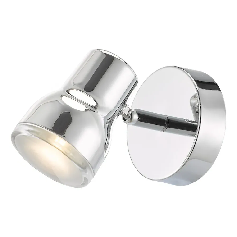 Clint IP44 Wall Spotlight - Polished Chrome product