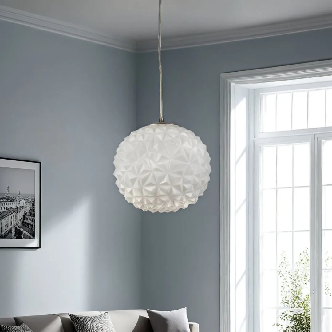 Congress Glass Ceiling Light - White Opal product