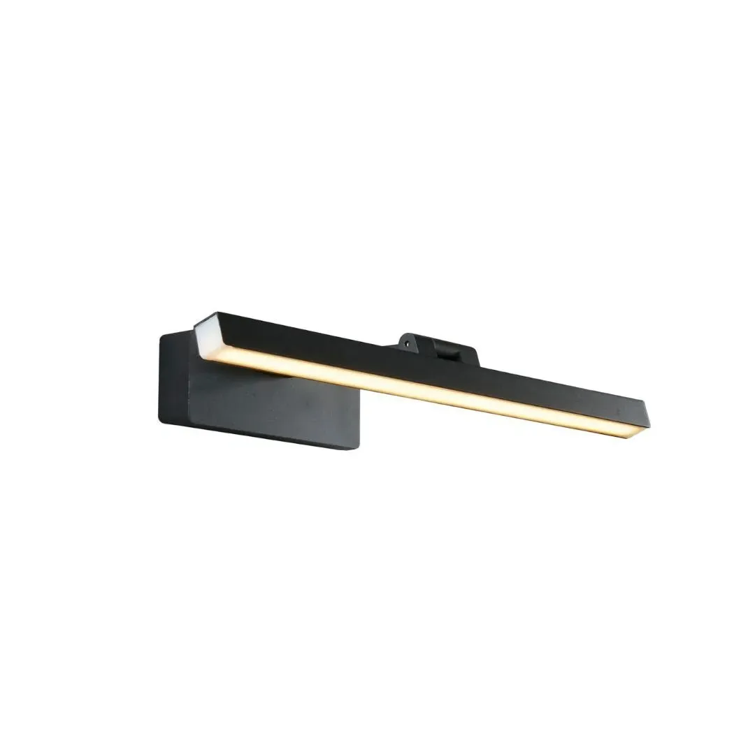 Corfu LED Picture Light - Black, Steel product