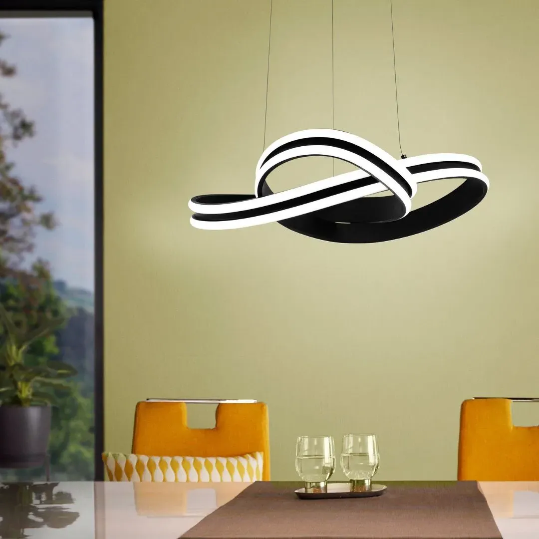 Corredera 120cm LED Pendant Light - Matt Black product