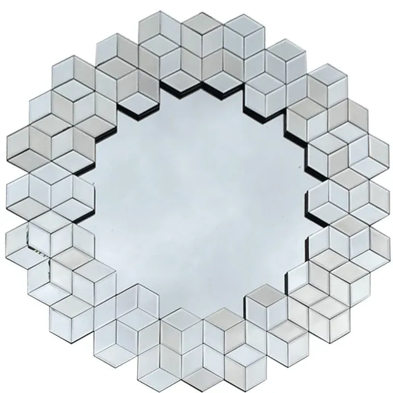 Cranbury Round Wall Mirror - Silver product