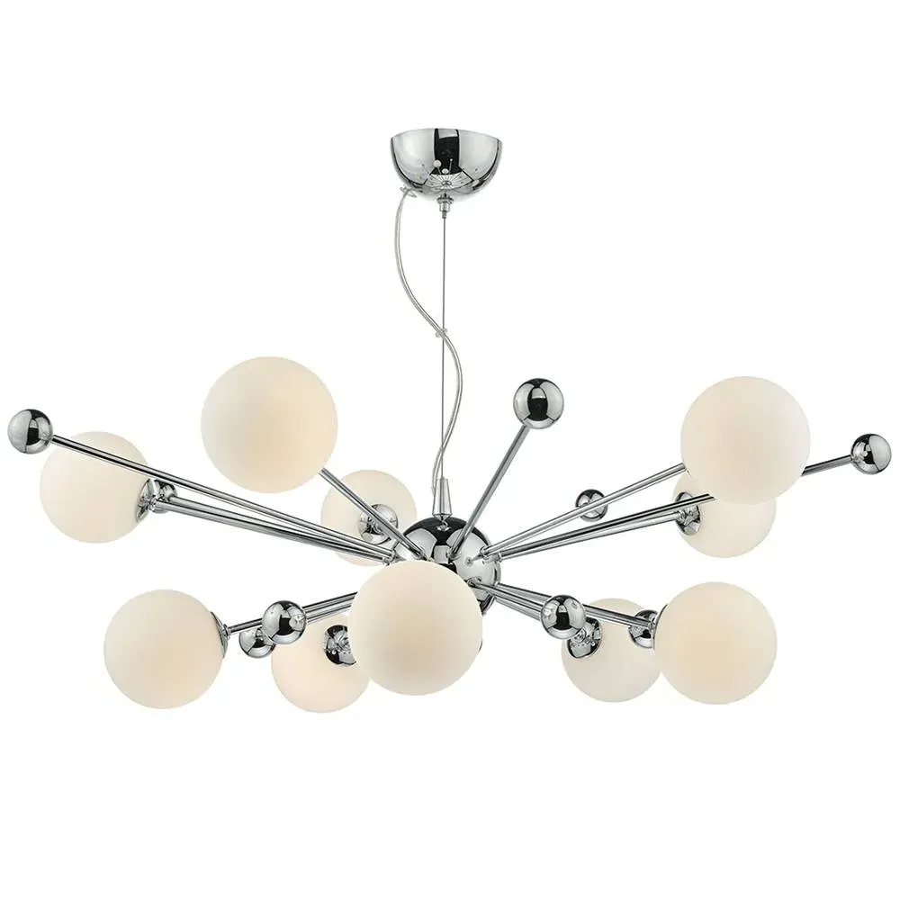 Dar Ursa 10 Light Ceiling Light - Polished Chrome product