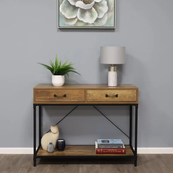 Devota 1-Light Cylindrical Table Lamp - Grey, Marble product