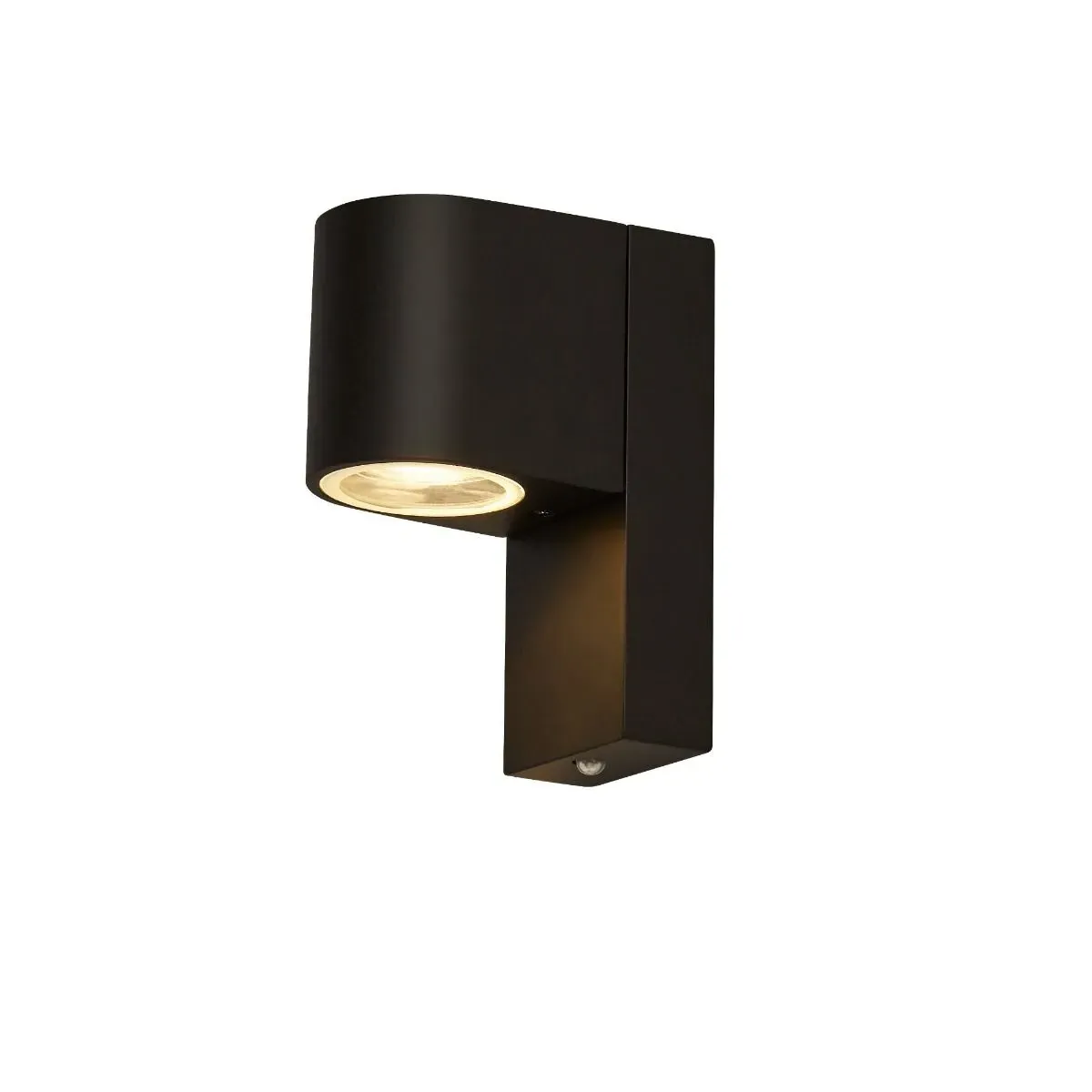 Dusk Till Dawn Single Light IP44 Wall Light - Black product