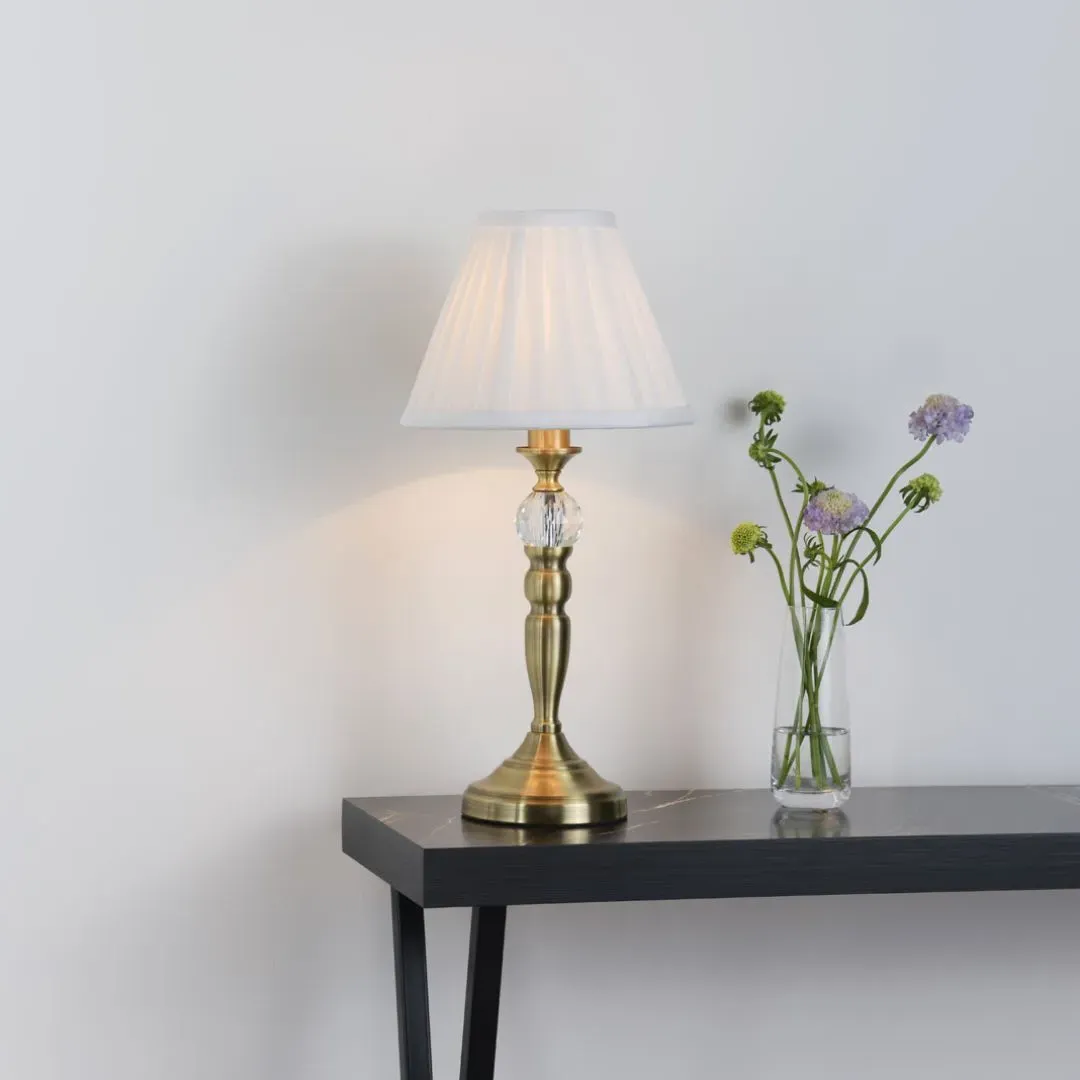 Edwina Touch Table Lamp - Antique Brass product