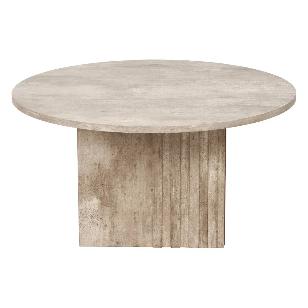 Elkton Wood Veneer Groove Detail Coffee Table product