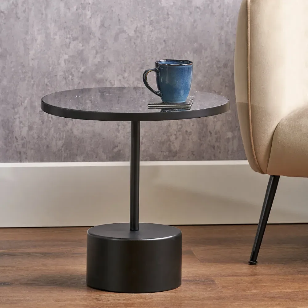 Enzo Coffee Table - Black, Marble product