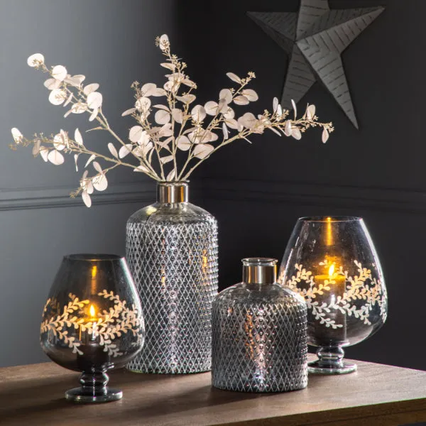 Erica Large Vase - Grey, Glass product