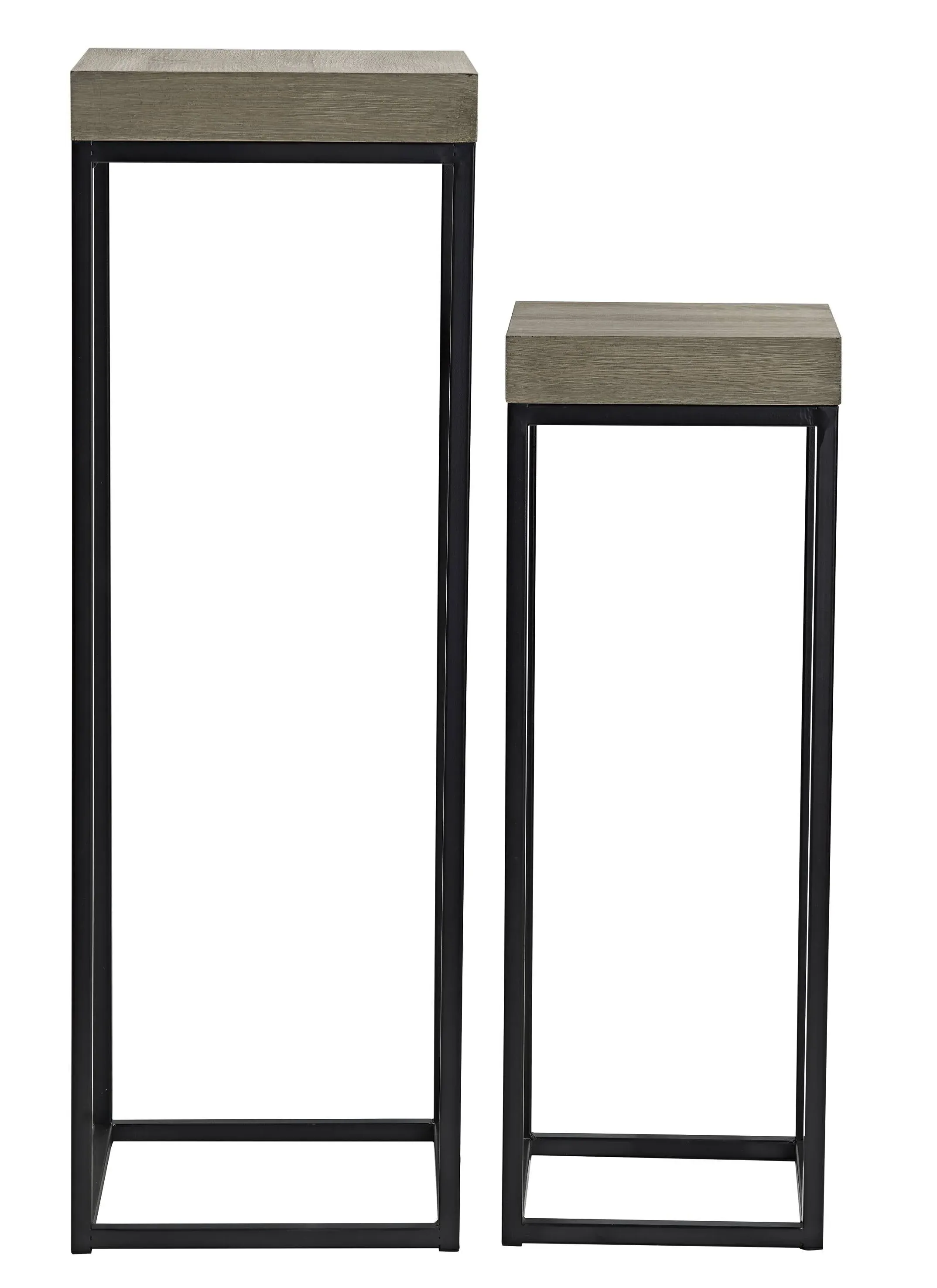 Fabio Nest Tables - Oak Veneer, Metal product