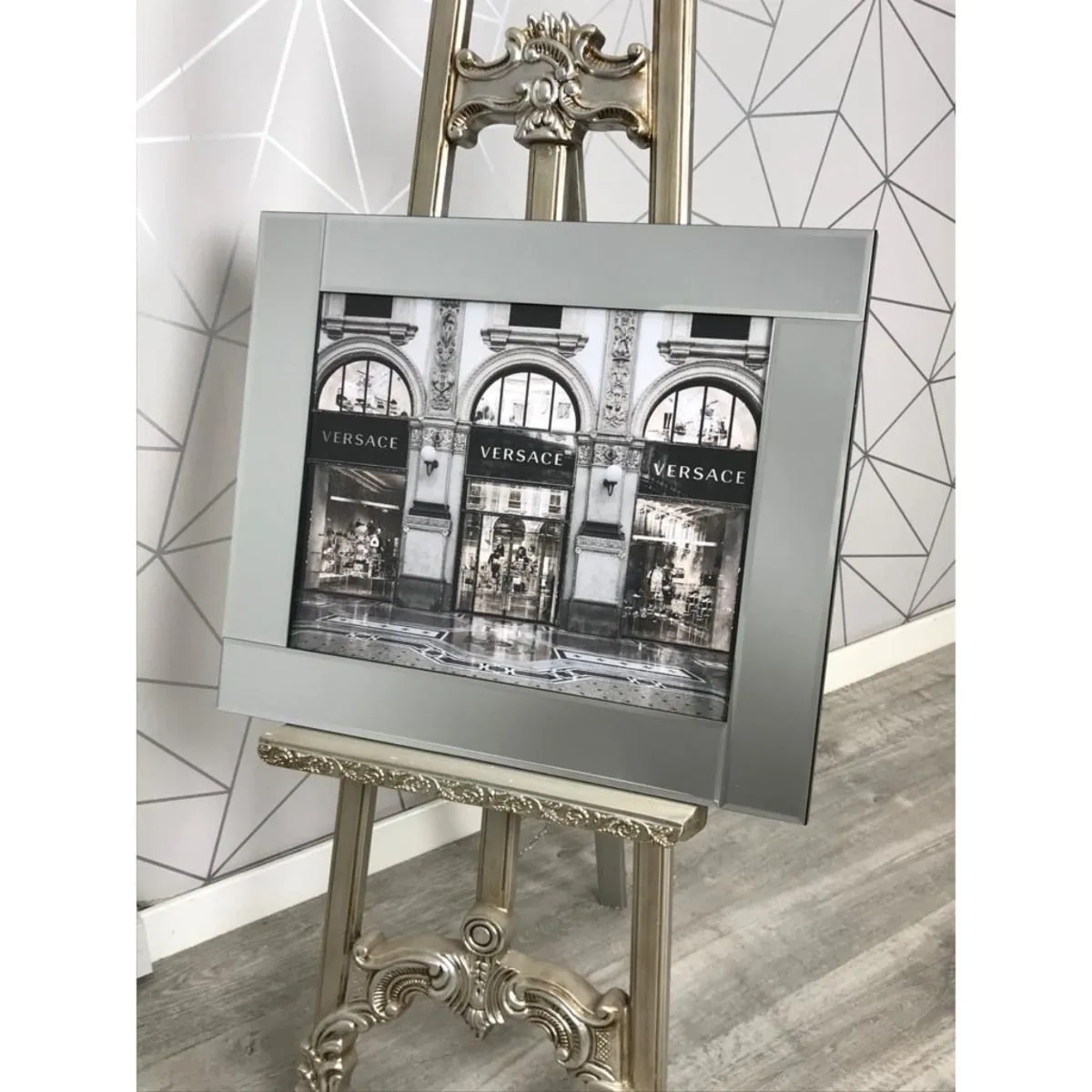Fashion Store 2 Liquid Art with Mirrored Frame - Glitter product