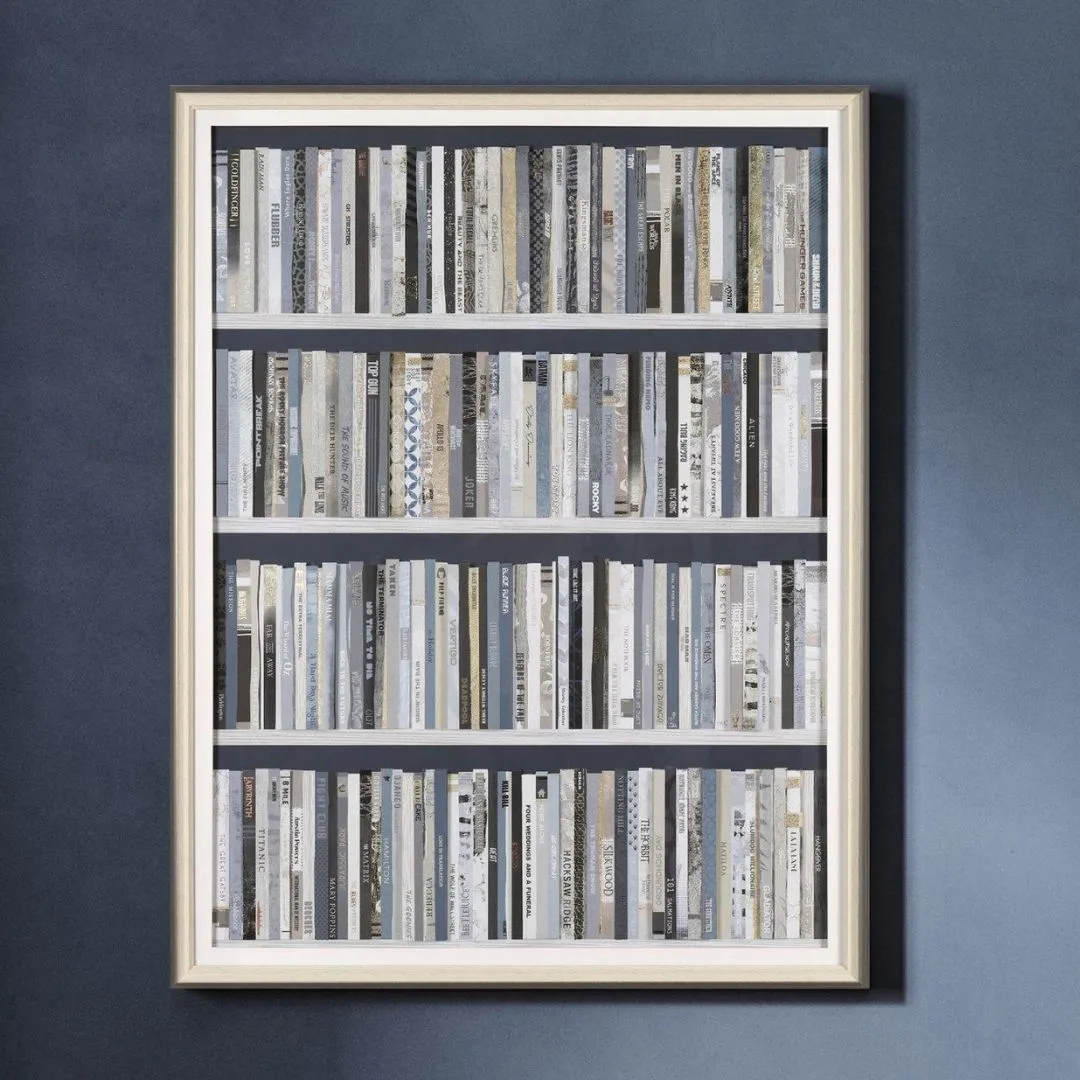 Faye Reynolds-Lydon Blockbusters Framed Wall Art - Grey, Silver product