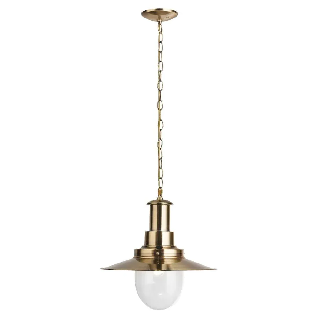 Fisherman Ceiling Light - Antique Brass product