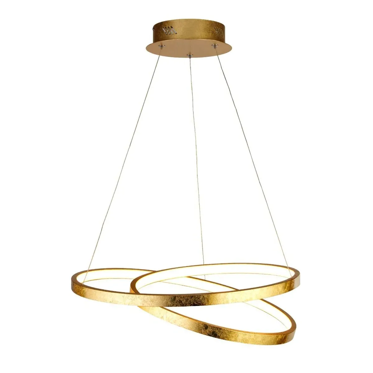 Float LED Round Pendant Ceiling Light - Gold product