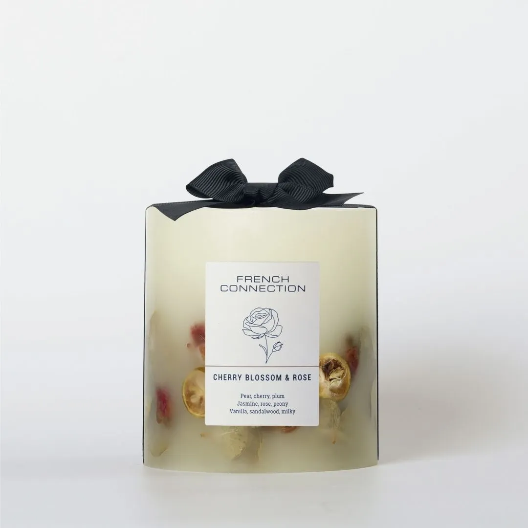 French Connection 1-Wick Scented Candle - Cherry Blossom & Rose product