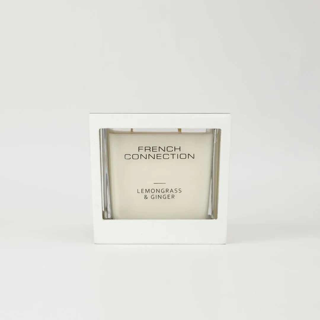 French Connection Lemongrass & Ginger Large 4-Wick Scented Candle product