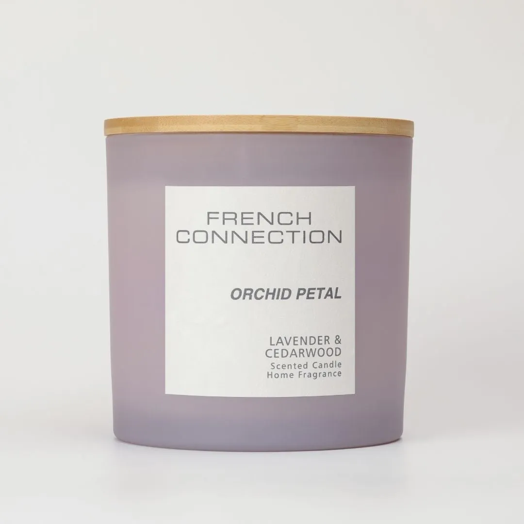 French Connection Orchid Petal 4-Wick Scented Candle product