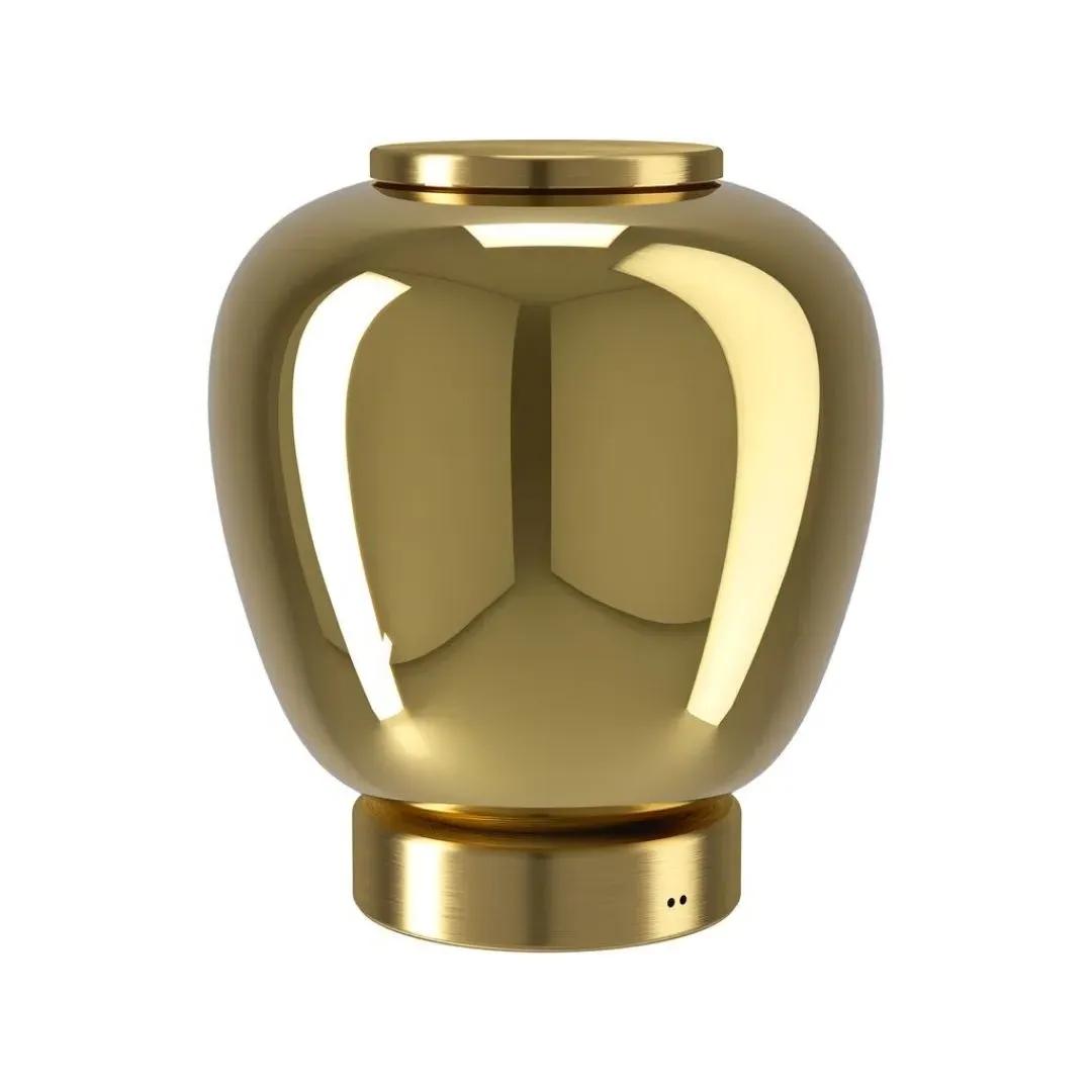 Fruitera LED Table Lamp Dimmable - Brushed Brass, Glass product