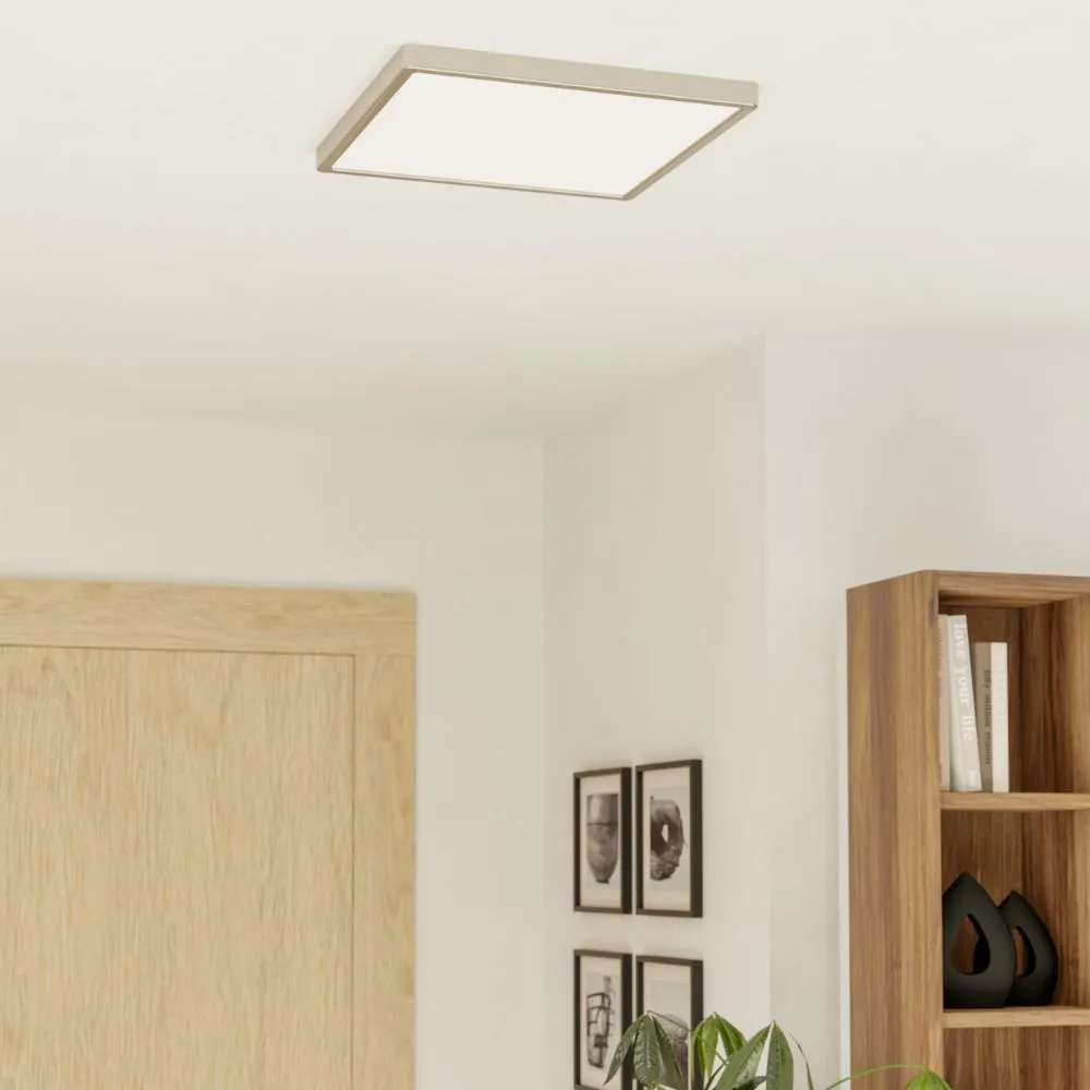 Fueva 6 Round Flush Ceiling Light - Satin Nickel product