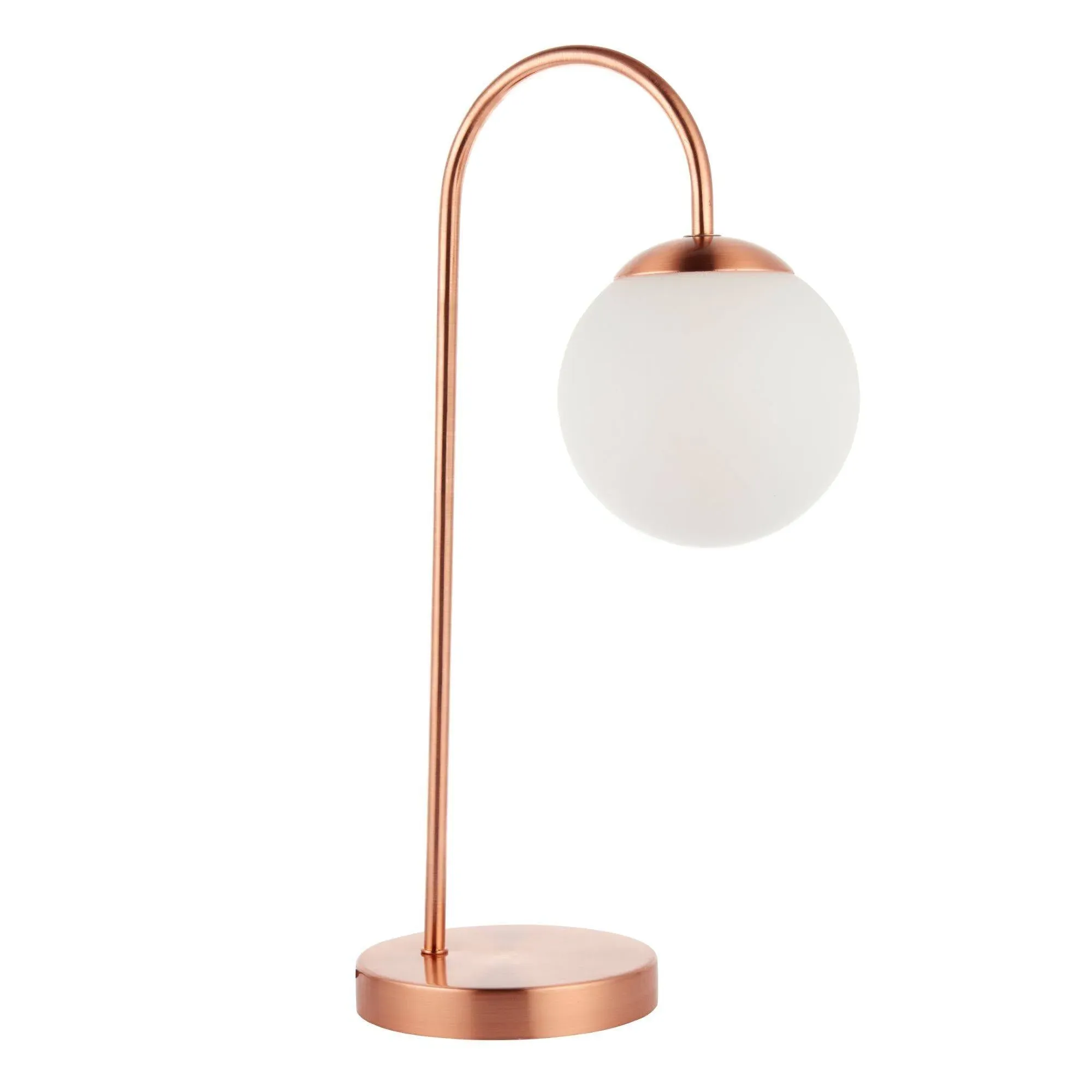 Gerda Table Lamp with Opal Glass Shade - Copper product