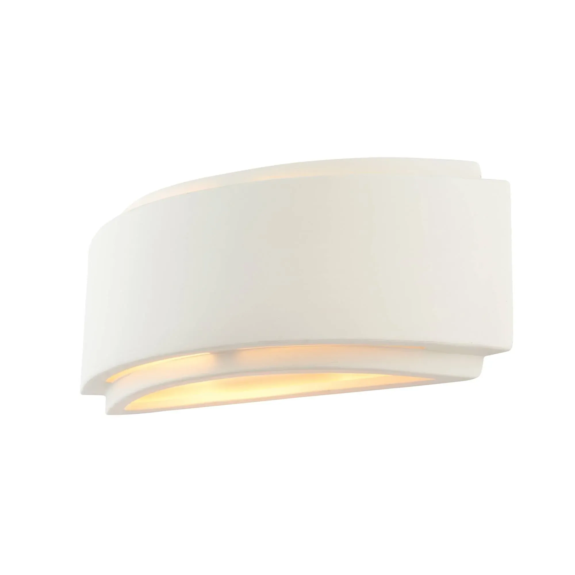 Gianna LED Wall Light - White, Ceramic product