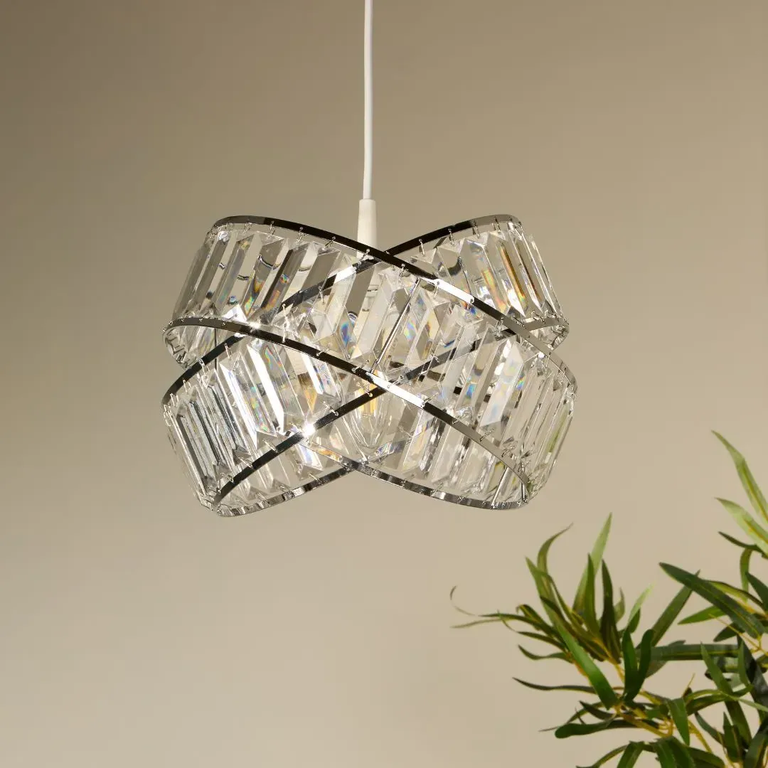 Glencoe Ceiling Pendant Shade - Clear, Acrylic product