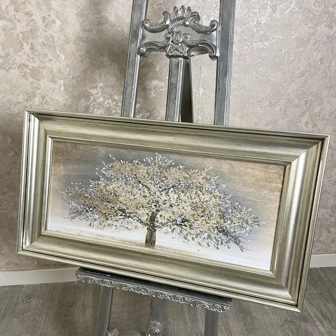Gold Blossom Tree Wall Art - Gold product