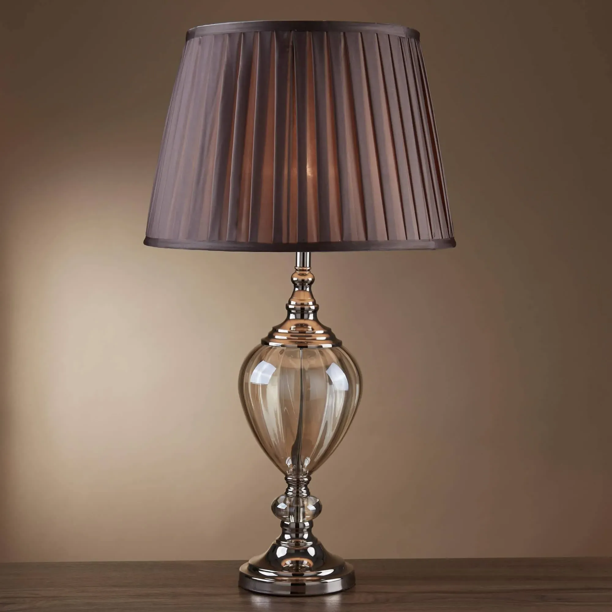 Greyson Table Lamp - Amber, Glass product