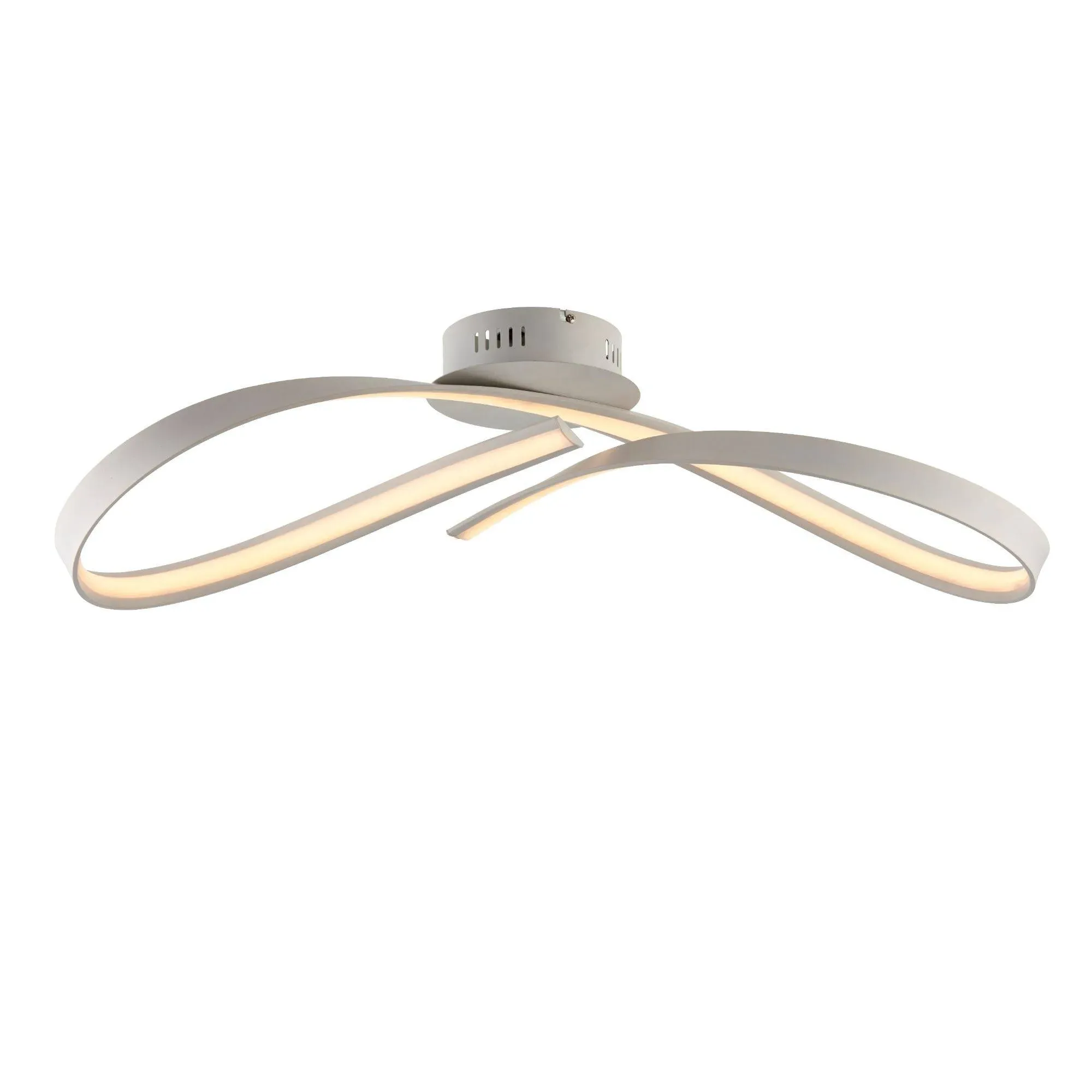 Gwyn LED Semi-Flush Ceiling Light - White product