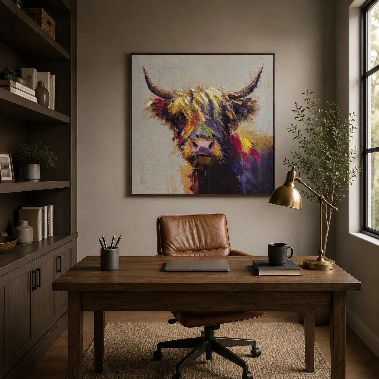 Hamish by Jago Thomas Framed Canvas Wall Art product