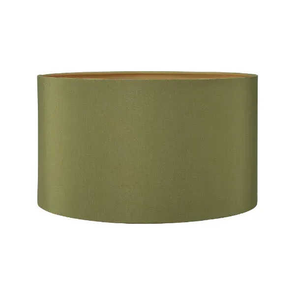 Harry 30cm Drum Ceiling Shade - Sage Green, Cotton product