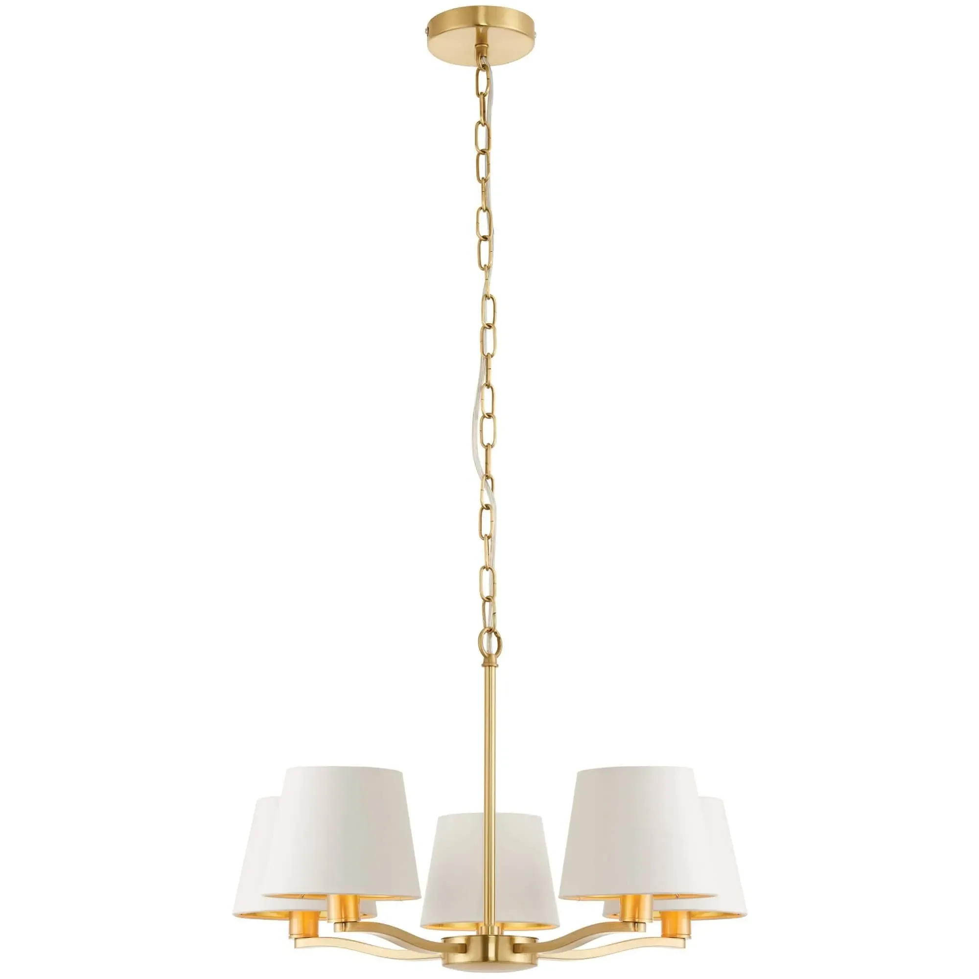 Harvey 5-Light Chandelier - Gold product