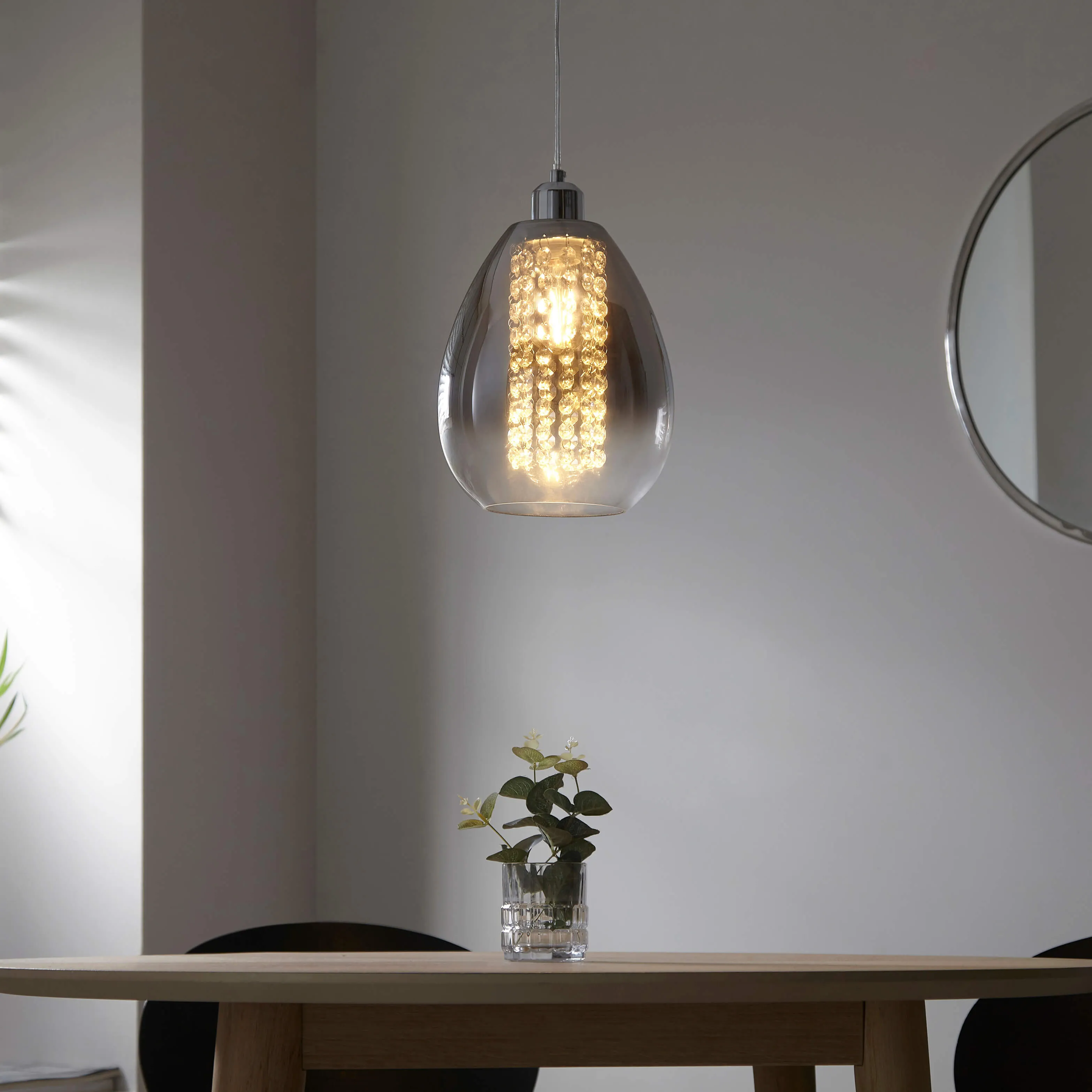Heaney Easy Fit Pendant Shade - Smoked Glass product