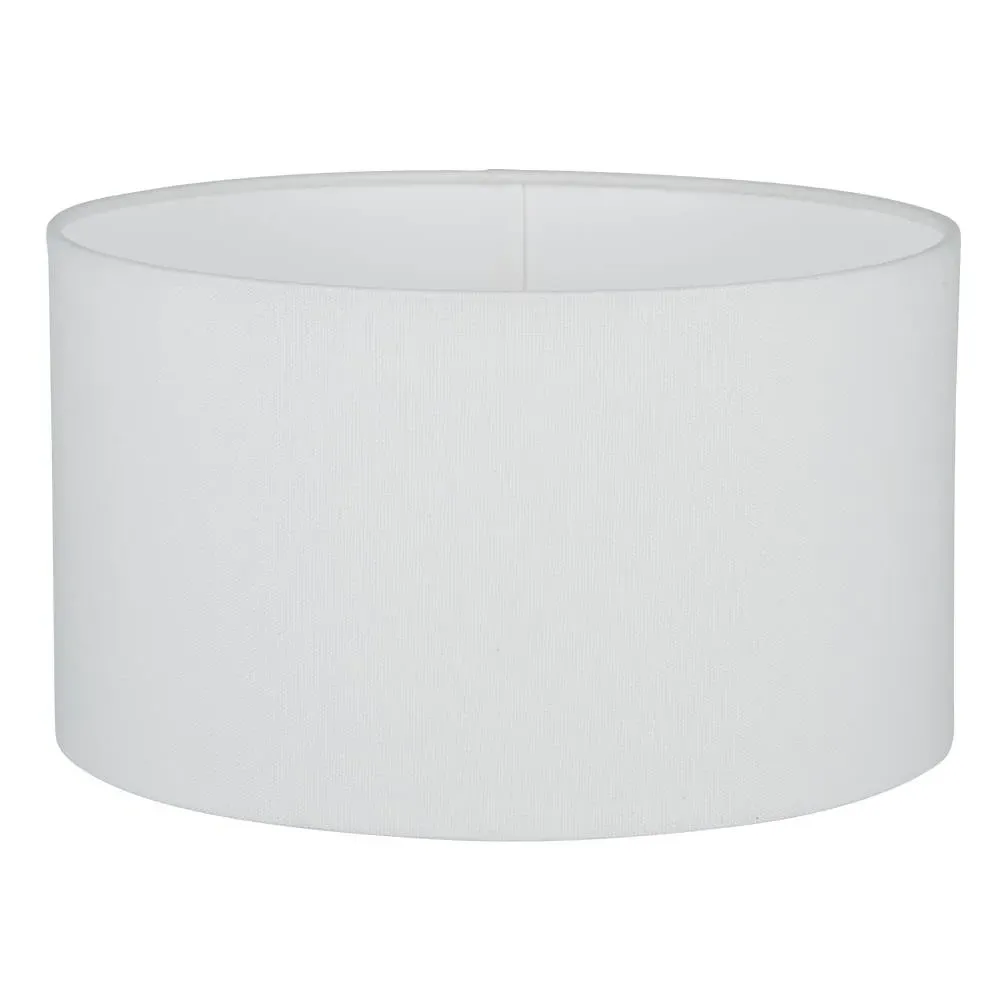 Henry 45cm Lamp Shade - White, Poly Cotton product