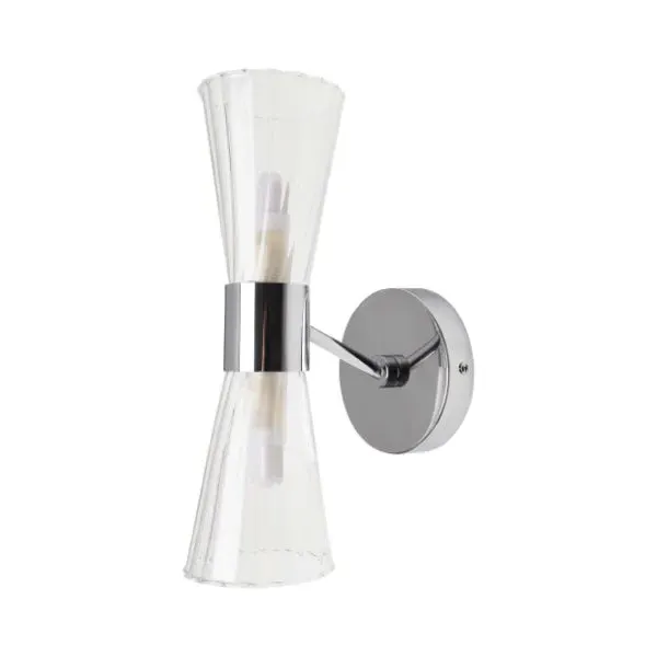 Herrera 2-Light Wall Light - Polished Chrome product