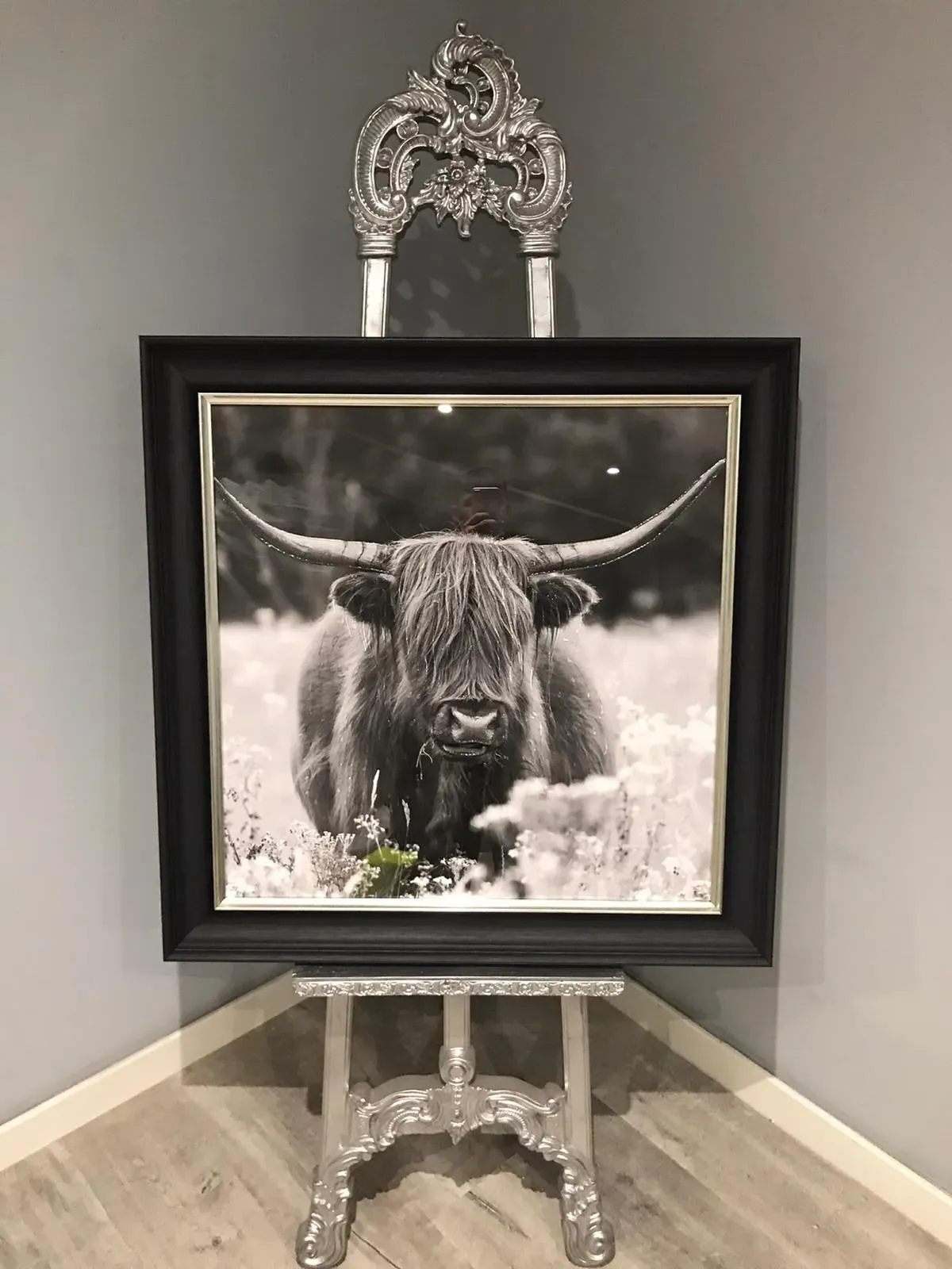Highland Cow Canvas Wall Art product