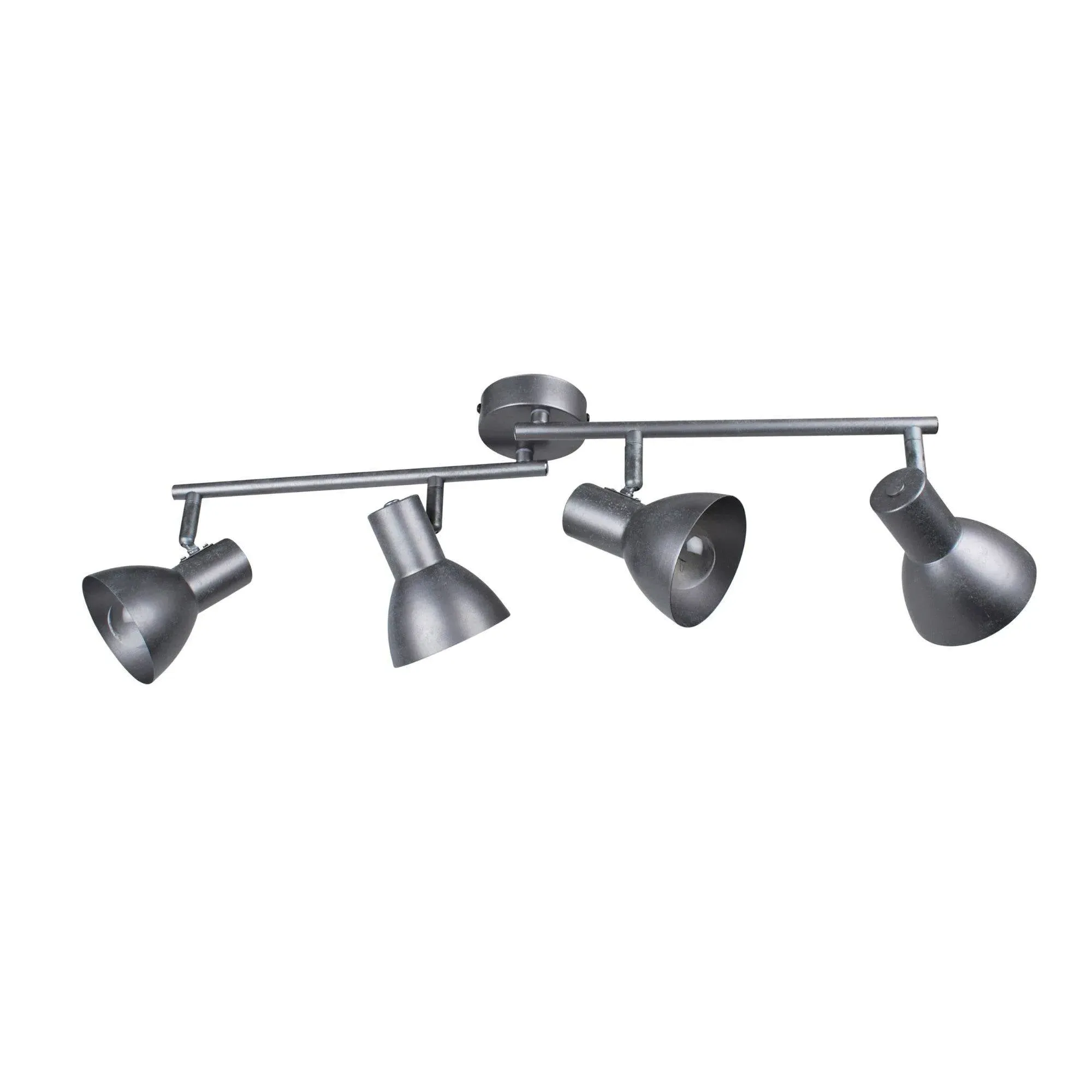 Idris 4-Light Spotlight Ceiling Bar - Brushed Pewter product